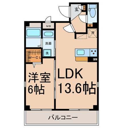 axis sakae Ⅴの物件間取画像